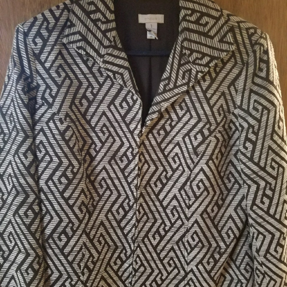 Chicos patterned short jacket